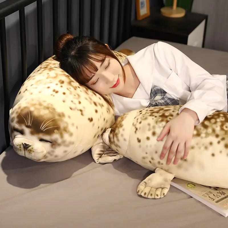 Giant Sea Lion Plush Animal Toy