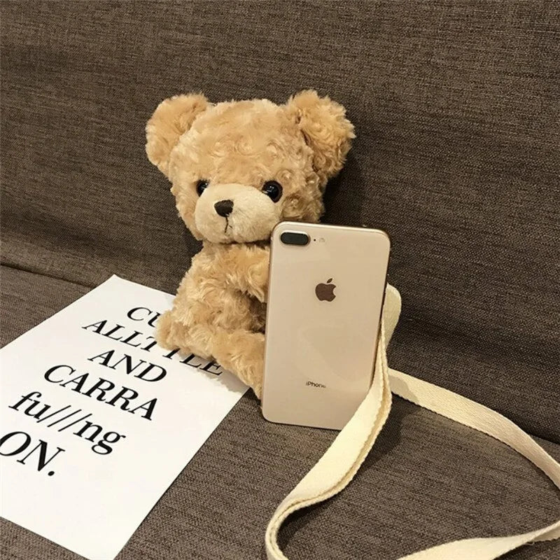 Cute Small Teddy Bear Shoulder Bag