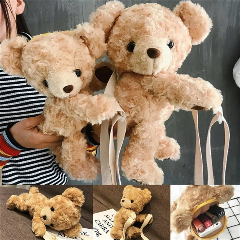 Cute Small Teddy Bear Shoulder Bag